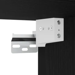 vidaXL Unidades de TV de Pared con LED con LED 6 pcs Roble negro Discount