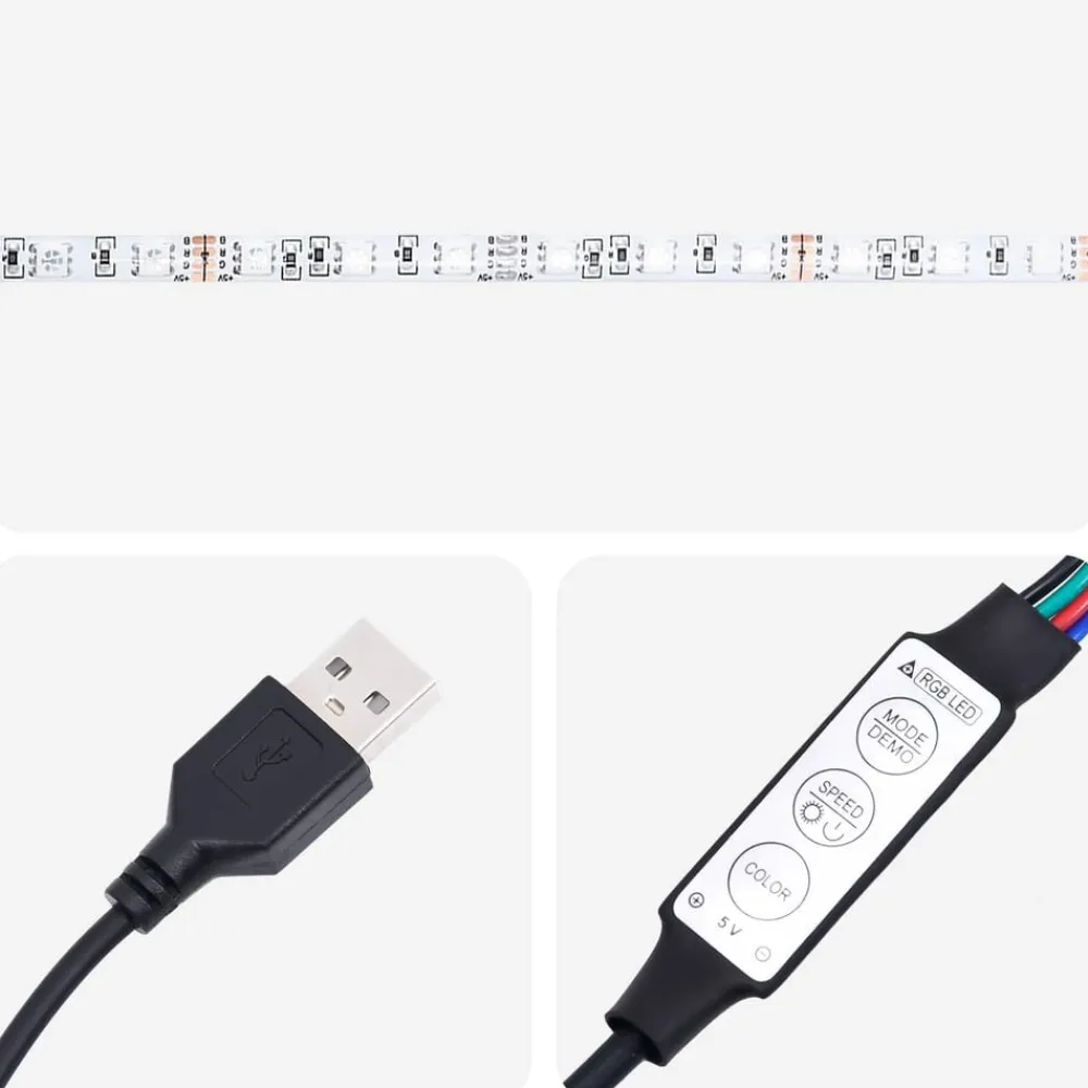 vidaXL Unidades de TV de Pared con LED con LED 6 pcs Roble negro Discount