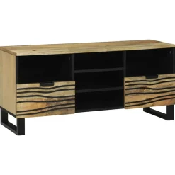 vidaXL Muebles Tv-Unidades de TV Marrón 100 x 33 x 46 cm Madera contrachapada