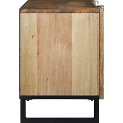 vidaXL Unidades de TV Marrón 105 x 33 x 46 cm Madera contrachapada Natural Online