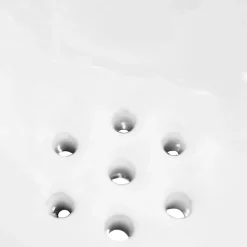 vidaXL Fontanería-Urinario de pared con válvula de descarga cerámica