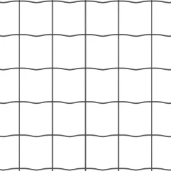 vidaXL Valla con Poste 0,4 x 10 m Acero y PVC Gris Outlet