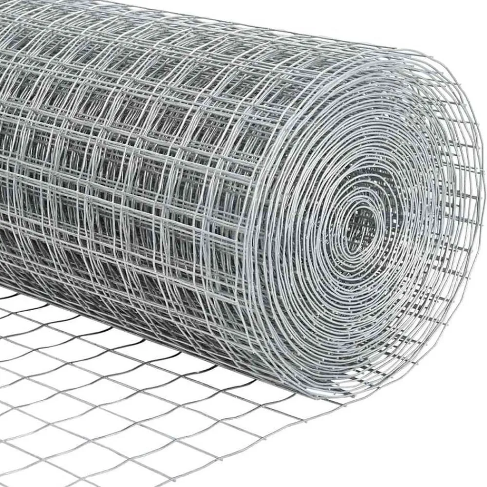 vidaXL Valla con Poste Plateado 0,4 x 10 m Acero Acero galvanizado Online