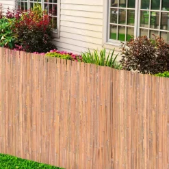 vidaXL Valla de bambú 100x400 cm Clearance