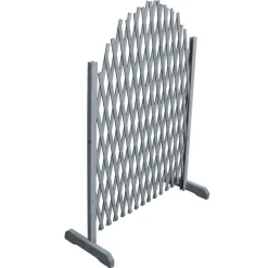 vidaXL Vallas De Jardín-Valla de enrejado de madera maciza de abeto 1,8x1 m