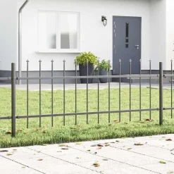 vidaXL Vallas De Jardín-Valla de Jardín 2 pcs 3,4 x 0,6 m