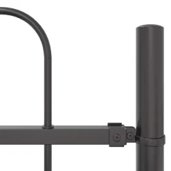 vidaXL Valla de Jardín 2 pcs 3,4 x 0,6 m Gris