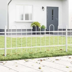 vidaXL Vallas De Jardín-Valla de Jardín 2 pcs 3,4 x 0,6 m