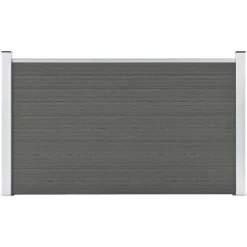 vidaXL Vallas De Jardín-Valla de jardín de WPC 180x105 cm