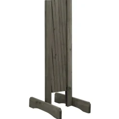 vidaXL Vallas De Jardín-Valla de jardín enrejado madera maciza de abeto 120x60 cm