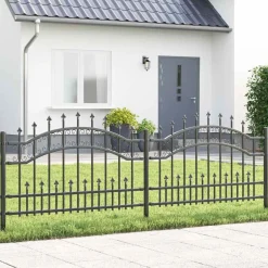 vidaXL Valla de Jardín Kampen 240 x 118 cm Gris Online