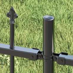 vidaXL Valla de Jardín Woerden 240 x 115 cm Gris Clearance