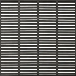 vidaXL Valla de lamas WPC 180x180 cm Gris oscuro Discount