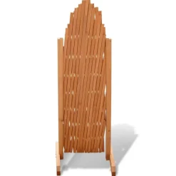 vidaXL Valla enrejada de madera maciza 180x100 cm Marr&oacute;n Sale