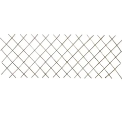 vidaXL Valla enrejada de sauce 5 piezas 180x90 cm