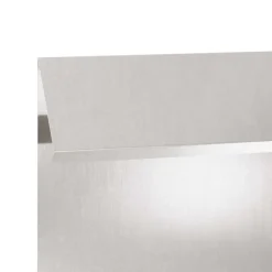 vidaXL Valla para caracoles Plateado 50 x 3,5 x 25 cm Acero inoxidable New
