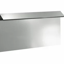 vidaXL Vallas De Jardín-Valla para caracoles Plateado 50 x 3,5 x 25 cm