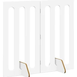 vidaXL Valla plegable para mascotas 2 pcs 100,5 x 38 x 90 cm White Online