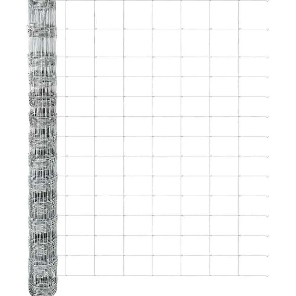 vidaXL Valla Salvaje Galvanizado en Caliente 1000 x 140 x 0.18 cm Best
