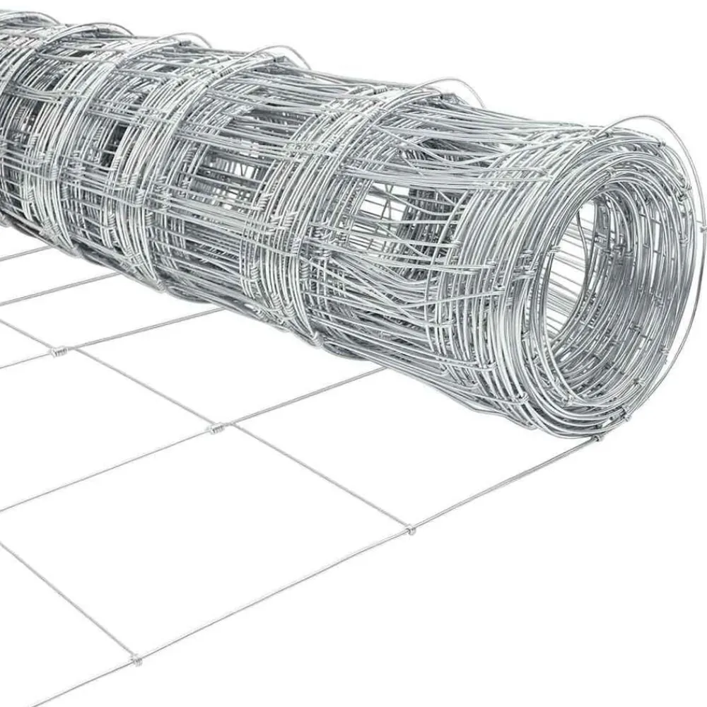 vidaXL Vallas De Jardín-Valla Salvaje Galvanizado en Caliente 1000 x 150 x 0.18 cm