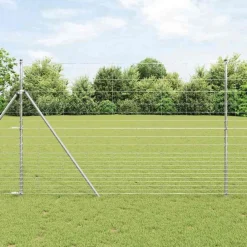 vidaXL Valla Salvaje Galvanizado en Caliente 1000 x 160 x 0.18 cm Discount
