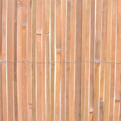 vidaXL Vallas de bambú 2 unidades 100x400 cm Clearance