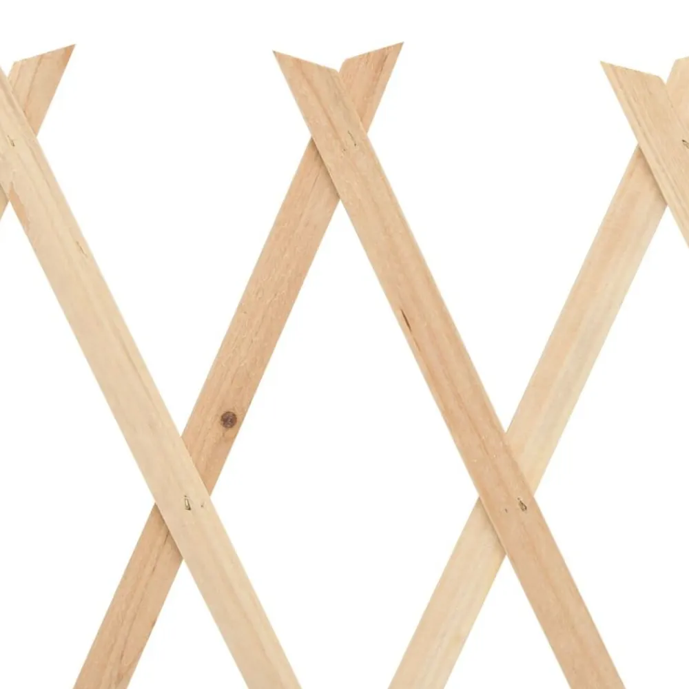 vidaXL Vallas De Jardín-Vallas enrejadas 5 uds madera de abeto 180x30 cm