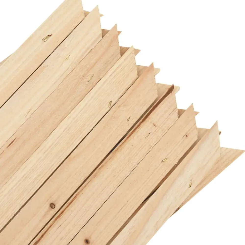 vidaXL Vallas De Jardín-Vallas enrejadas 5 uds madera de abeto 180x30 cm