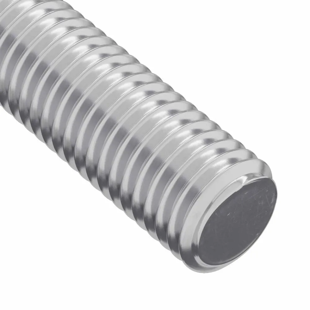 vidaXL Accesorios De Bricolaje-Varilla Roscada 2 pcs Plateado 6 x 120 mm Acero