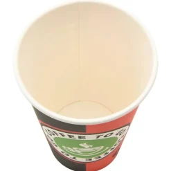 vidaXL Restauración-Vasos de café de papel con tapa 1000 uds 16oz 400ml