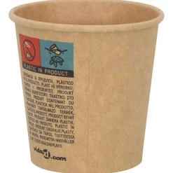 vidaXL Vasos de café de papel con tapa 1000 uds 4oz 100ml Outlet