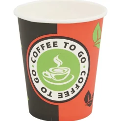 vidaXL Vasos de café de papel con tapa 1000 uds 8oz 240ml Discount