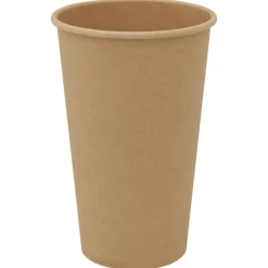 vidaXL Vasos de café de papel con tapa 1000 uds 16oz 400ml New
