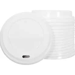 vidaXL Vasos de café de papel con tapa 1000 uds 16oz 400ml New