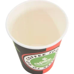 vidaXL Restauración-Vasos de café de papel con tapa 1000 uds 4oz 100ml