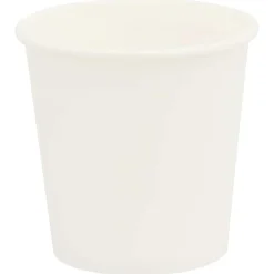 vidaXL Restauración-Vasos de café de papel con tapa 1000 uds 4oz 100ml