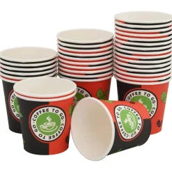 vidaXL Vasos desechables para café 1000 unidades papel 120 ml 4 oz Best