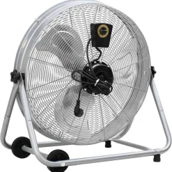 vidaXL Ventilador de tambor Plateado 73 x 42 x 70 cm Aluminio Outlet