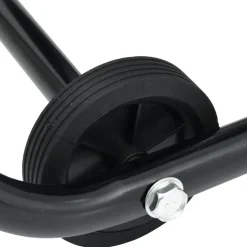 vidaXL Ventilador de tambor industrial negro 60 cm 172,5 W