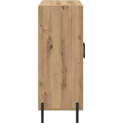 vidaXL Armarios Y Almacenamiento-Vitrina Roble artesanal 69,5 x 34 x 90 cm