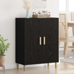 vidaXL Armarios Y Almacenamiento-Vitrina 70 x 34 x 90 cm Madera contrachapada