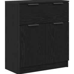 vidaXL Armarios Y Almacenamiento-Vitrina 60 x 30 x 70 cm Madera contrachapada