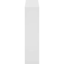 vidaXL Zapatero 2 niveles y espejo 63x17x67 cm Blanco Clearance