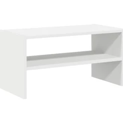 vidaXL Zapatero apilable 60x30x30,5 cm Blanco Outlet