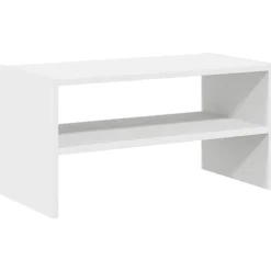 vidaXL Zapatero apilable 60x30x30,5 cm Blanco Outlet