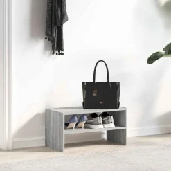 vidaXL Productos Del Hogar-Zapatero apilable 60x30x30,5 cm