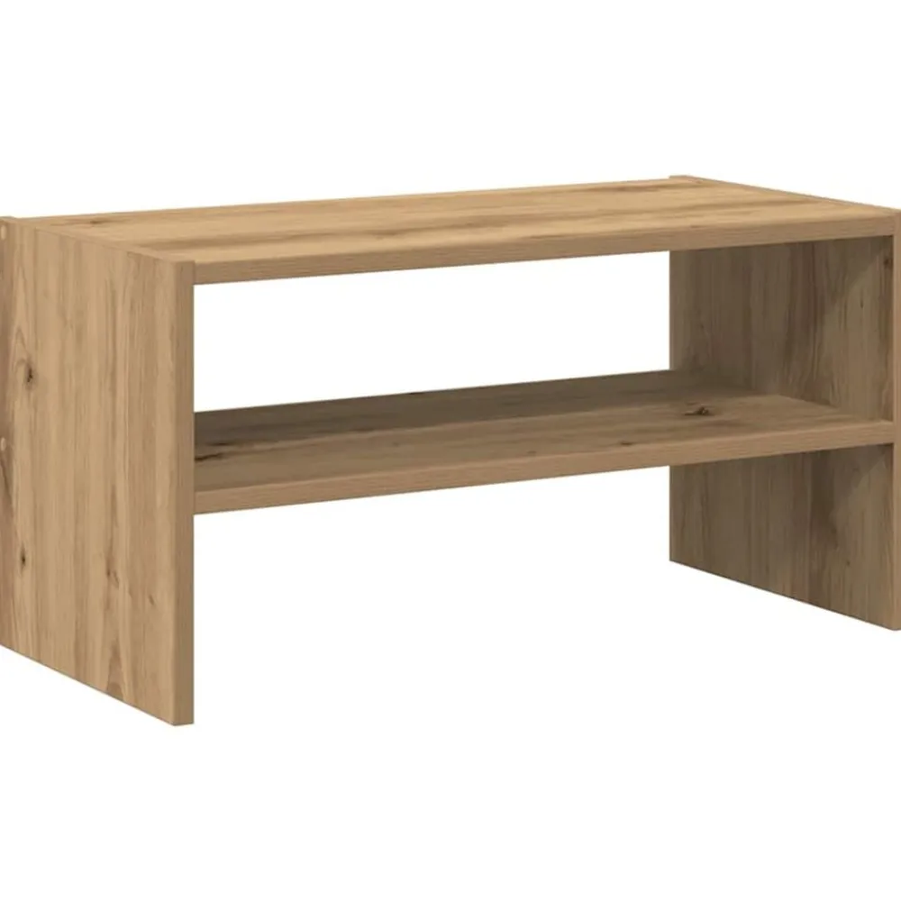 vidaXL Productos Del Hogar-Zapatero apilable roble artesanal 60x30x30,5 cm