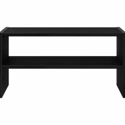 vidaXL Zapatero apilable roble 60x30x30,5 cm Negro Online