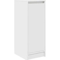 vidaXL Zapatero 29,5x34x76 cm madera de ingeniería Blanco Hot