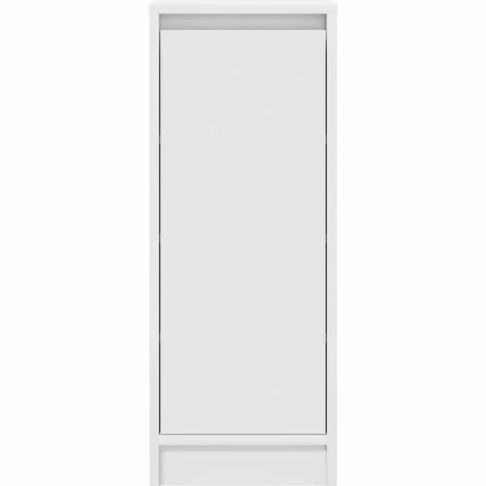 vidaXL Zapatero 29,5x34x76 cm madera de ingeniería Blanco Hot